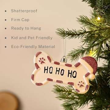 Shatterproof Valentines Day Ornaments Set for Family Fun