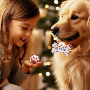 Shatterproof Valentines Day Ornaments Set for Family Fun