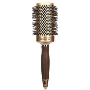 Olivia Garden NanoThermic Round Brush for Stylish Hair