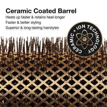 Olivia Garden NanoThermic Round Brush for Stylish Hair