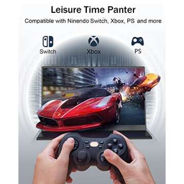 Feiasia Portable Monitor 15.6" Slim 1080P for Travel