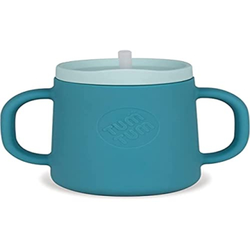 TUM TUM 3 way Baby Trainer Cup, Designed with Feeding Specialist, 180ml (Blue)