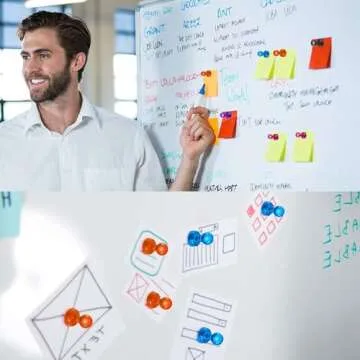 60 PCS Colorful Strong Magnetic Push Pin Magnets