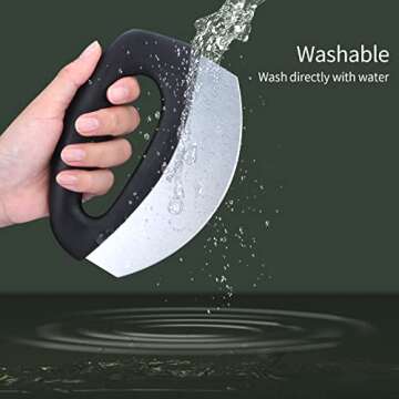 Suanyok Premium Pizza Cutter Super Sharp Rocker Slicer