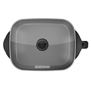 BLACK+DECKER Electric Skillet Nonstick Dishwasher Safe