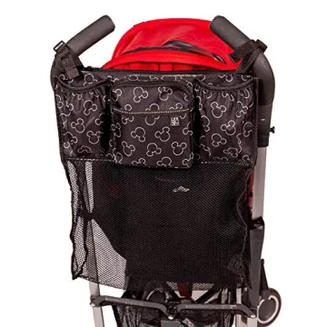 Stylish Disney Baby Stroller Organizer with Mickey Mouse Design for Easy Outings