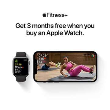 Apple Watch Series 3 [GPS 42mm] Smart Watch w/Space Gray Aluminum Case & Black Sport Band. Fitness & Activity Tracker, Heart Rate Monitor, Retina Display, Water Resistant