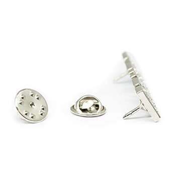 Stylish Crystal Lapel Pin for Realtors - Silver Accessory