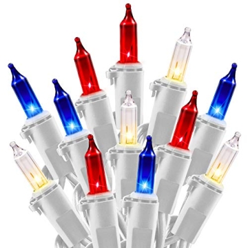Patriotic Mini Lights for Independence Day & More