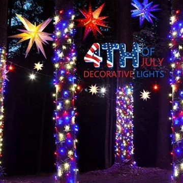 Patriotic Mini Lights for Independence Day & More