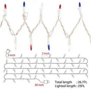 Patriotic Mini Lights for Independence Day & More