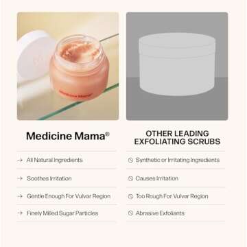 VMAGIC Sugar Scrub for Smooth Skin & Grooming Care