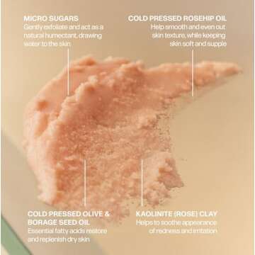 VMAGIC Sugar Scrub for Smooth Skin & Grooming Care