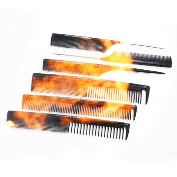 Cricket Hair Stylist Comb Set - Anti-Static & Heat Resistant