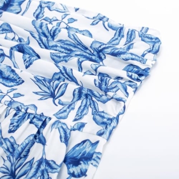 Shop GRACE KARIN Strapless Floral Maxi Dress for Summer