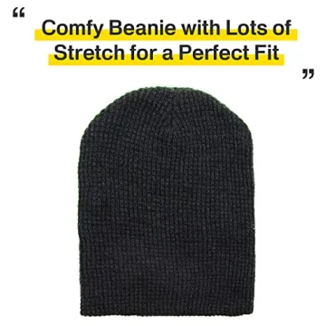 KBW-10 Comfortable Soft Slouchy Beanie - Stylish Warmth