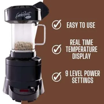 Fresh Roast SR-800 Coffee Bean Roaster - Bake at Home