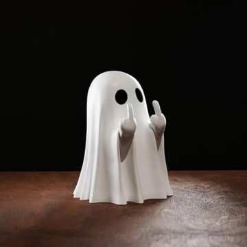 Cute Halloween Ghost Figurines for Festive Decor
