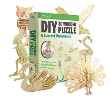 Hands Craft 3D Bird Puzzles Set - Fun Educational Toy