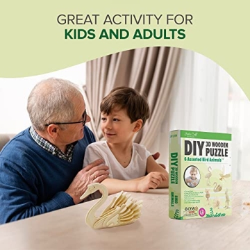 Hands Craft 3D Bird Puzzles Set - Fun Educational Toy