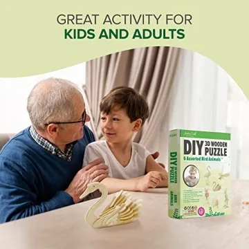 Hands Craft 3D Bird Puzzles Set - Fun Educational Toy