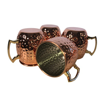 BonBon Luxury Copper/Nickel Moscow Mule Mug Set