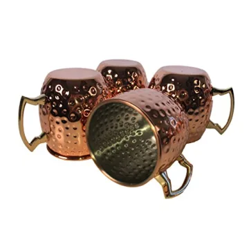 BonBon Luxury Copper/Nickel Moscow Mule Mug Set