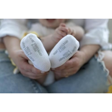 Burt's Bees Baby Organic Cotton Socks Non-Slip Grips