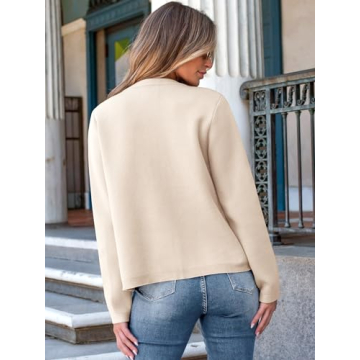 Stylish ANRABESS Striped Cardigan for Fall 2025