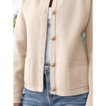 Stylish ANRABESS Striped Cardigan for Fall 2025