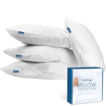 Ultimate Waterproof Pillow Protectors by Moonsea - Comfort Meets Hygiene