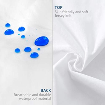 Moonsea Waterproof Pillow Protectors 4 Pack Comfort & Hygiene