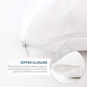 Moonsea Waterproof Pillow Protectors 4 Pack Comfort & Hygiene