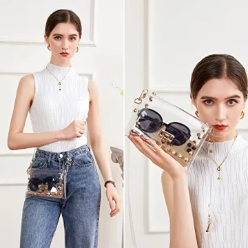 MOETYANG Clear Purse Stadium Approved for Women