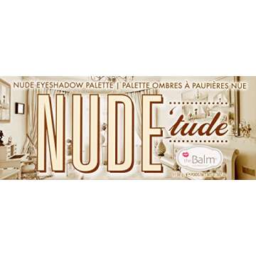 theBalm NUDE 'tude Eyeshadow Palette, Naughty, 12 Neutral Shades
