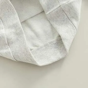 Toddler Baby Girl Boy SIS/Bubba Letter Print Sweatshirt Crewneck Pullover Tops Sister and Brother Matching Clothes (Grey BUBS, 1-2T)