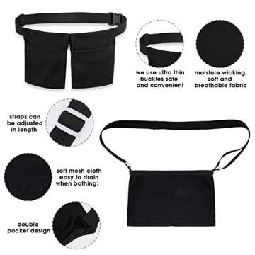 Adjustable Mastectomy Drain Holder for Surgery Recovery