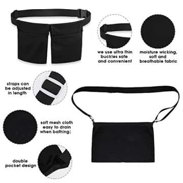 Adjustable Mastectomy Drain Holder for Surgery Recovery