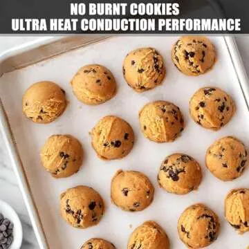 Umite Chef Stainless Steel Baking Sheet Set - Non Toxic & Easy Clean