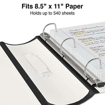 STAPLES Better Binder, 2-Inch, White