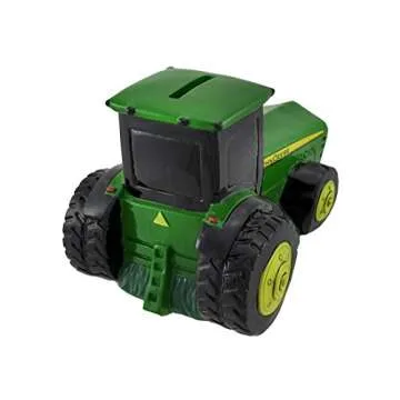 Case IH John Deere Tractor Bank for Kids Savings