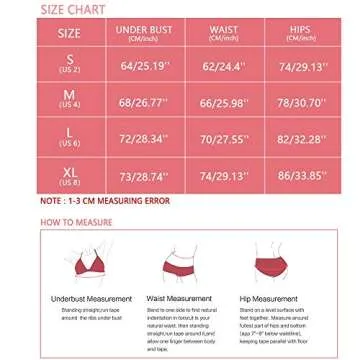 VOLAFA High Waisted Swimsuit Two Piece Bikini Set Scalloped Vintage Women Elastic Swimwear (Blue, S)