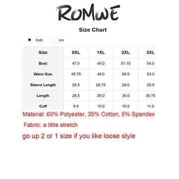 Romwe Women's Plus Size Colorblock Pullover Sweatshirt