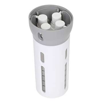 Travigo 4-in-1 Travel Dispenser Bottle, TSA Approved,Includes Four Empty Reusable 1.4 oz. (40 mL) Co...