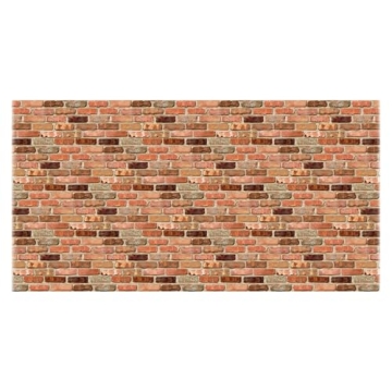 Fadeless Bulletin Board Paper - Reclaimed Brick Design Roll