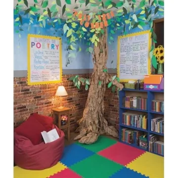 Fadeless Bulletin Board Paper - Reclaimed Brick Design Roll