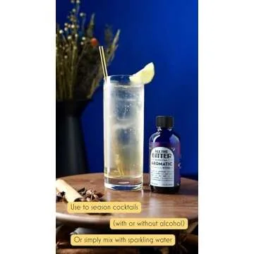 Classic Bitters Trio - Non Alcoholic Gift Set for Cocktails