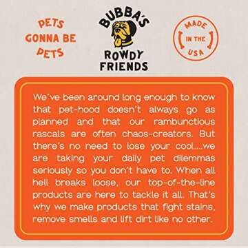 BUBBAS Super Strength Enzyme Cleaner for Pets and Home