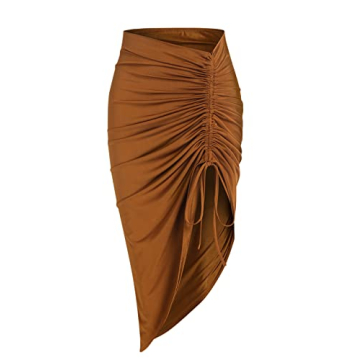 ZAFUL Sexy Ruched Skirt for Women - Trendy & Versatile