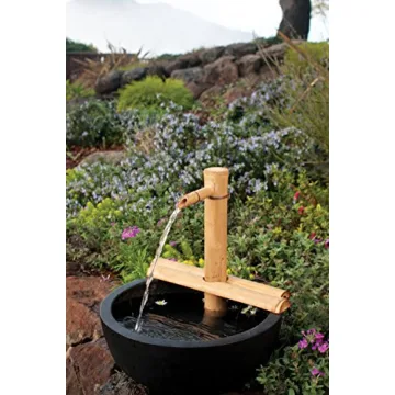 Bamboo Accents Zen Garden Fountain Kit for Serenity
